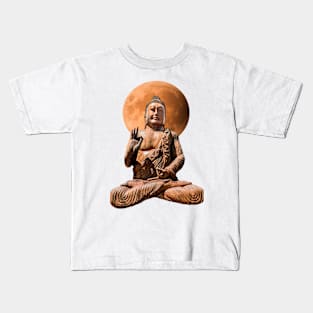 Buddha Moon Kids T-Shirt